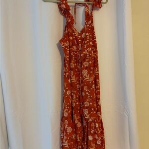 Floral maxi dress